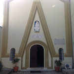 Santa Maria Catholic Church, rhodes Town, Greece.