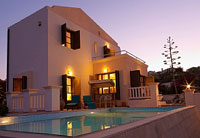 Villa Anna, Kalathos. Photo by Gallery Photography